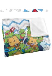 Teenage Mutant Ninja Turtles TMNT Package Burst Silky Touch Super Soft Throw Blanket 152 X 127 cm in White - thumbnail 3