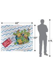 Teenage Mutant Ninja Turtles TMNT Package Burst Silky Touch Super Soft Throw Blanket 152 X 127 cm in White - thumbnail 5