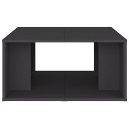 Berkfield Home Coffee Tables 4 pcs Grey 33x33x33 cm Engineered Wood - Size: 33 x 33 x 33 cm - thumbnail 6