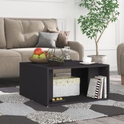 Berkfield Home Coffee Tables 4 pcs Grey 33x33x33 cm Engineered Wood - Size: 33 x 33 x 33 cm - thumbnail 3