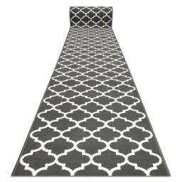 RugsX Bcf Morad Runner in Metallics - Size: 90 cm x 480 cm - thumbnail 1