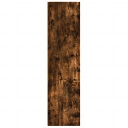 Berkfield Home Bookcase Smoked Oak 80x30x114 cm Engineered Wood in Brown - Size: 80 x 30 x 114 cm - thumbnail 5
