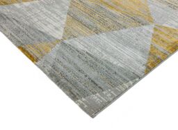 The Rug Shop UK Grey Modern Easy to clean Machine Made Chequered Area Rug - Size: 200 cm x 290 cm - thumbnail 4