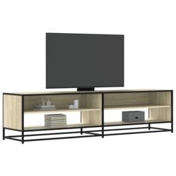 Berkfield Home TV Cabinet Sonoma Oak 180.5x40x46 cm Engineered Wood in Brown - thumbnail 1