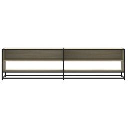 Berkfield Home TV Cabinet Sonoma Oak 180.5x40x46 cm Engineered Wood in Brown - thumbnail 4