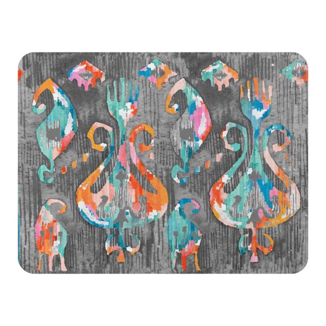 Benjamin Tate Design Trendy Tribal Pattern In Watercolour Style Blanket in Natural - Size: 120 cm x 150 cm - image 1
