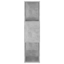 Berkfield Home Book Cabinet Room Divider Concrete Grey 60x24x94 cm Engineered Wood - Size: 60 x 24 x 94 cm - thumbnail 6