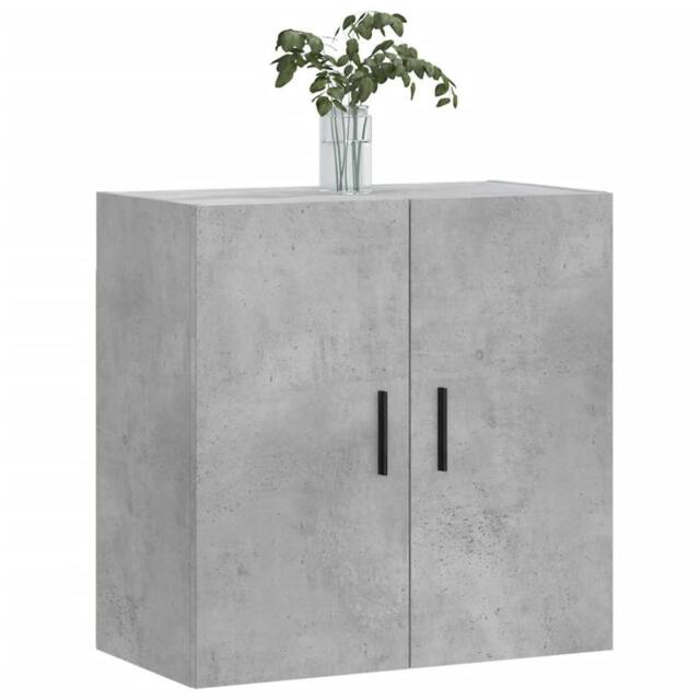 Berkfield Home Wall Cabinet Concrete Grey 60x31x60 cm Engineered Wood - Size: 60 x 31 x 60 cm - image 1