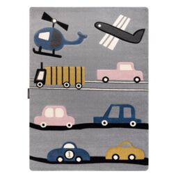 RugsX Petit Rug in Grey - Size: 180 cm x 270 cm - thumbnail 2