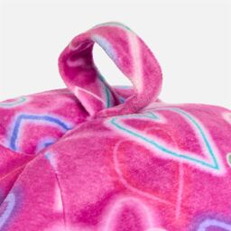 OHS Kids Playing Bean Bag Chair Filled Printed Gaming Seat in Pink - thumbnail 4