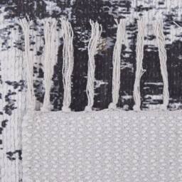 Wyld and Coco Multicolour Handwoven Area Rug 80 x 150 cm Polyester Cotton Accents - Size: 80 cm x 150 cm - thumbnail 4