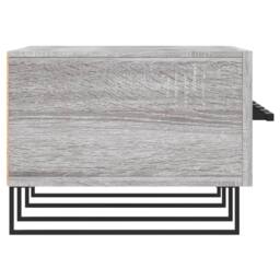 Berkfield Home TV Cabinet Grey Sonoma 150x36x30 cm Engineered Wood - Size: 150 x 36 x 30 cm - thumbnail 7