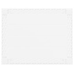 Berkfield Home Garden Table White 59x47x40 cm PP - Size: 59 x 47 x 40 cm - thumbnail 5