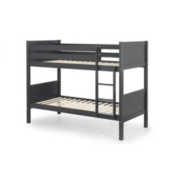 Ashfield Modern Anthracite Bunk Bed in Charcoal - Size: Single - thumbnail 4
