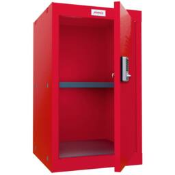 Phoenix Safe Company Size 3 Red Cube Locker with Electronic Lock, CL0644RRE, 87L - Size: 180 cm x 100 cm - thumbnail 2