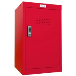 Phoenix Safe Company Size 3 Red Cube Locker with Electronic Lock, CL0644RRE, 87L - Size: 180 cm x 100 cm - thumbnail 1
