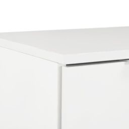 Berkfield Home Sideboard High Gloss White 71x35x76 cm Engineered Wood - Size: 71 x 35 x 76 cm - thumbnail 6