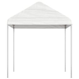 Berkfield Home Gazebo with Roof White 8.92x2.28x2.69 m Polyethylene - thumbnail 3