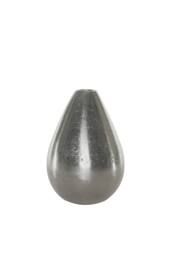 KDMD Silver Poseidon Tear Drop Vase H17 x Dia12.5cm
