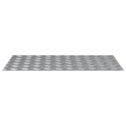 Berkfield Home Aluminum Checker Plates 4 Pack Slip-Resistant 90x50 cm in Grey - Size: Medium - thumbnail 3