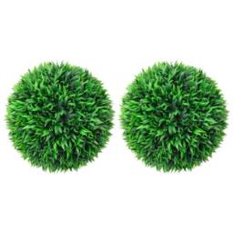 Berkfield Home Lush Artificial Boxwood Balls 2 pcs 47 cm in Green - thumbnail 2