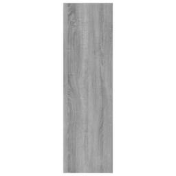 Berkfield Home Book Cabinet/Room Divider Grey Sonoma 40x30x103 cm Engineered Wood - Size: 40 x 30 x 103 cm - thumbnail 5