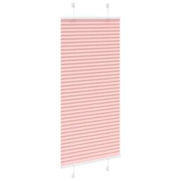 Berkfield Home Pleated Blind Pink 60x150 cm Fabric Width 59.4 cm Polyester - thumbnail 3