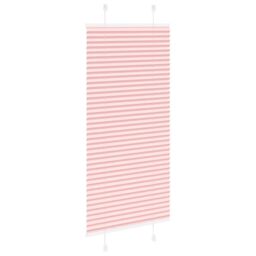 Berkfield Home Pleated Blind Pink 60x150 cm Fabric Width 59.4 cm Polyester - thumbnail 4