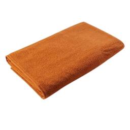ARTG Bordered Bath Towel in Terracotta - thumbnail 2