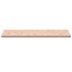 Berkfield Home Table Top 60x60x1.5 cm Square Solid Wood Beech in Brown - thumbnail 5
