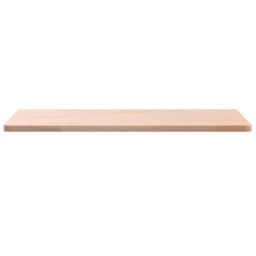 Berkfield Home Table Top 60x60x1.5 cm Square Solid Wood Beech in Brown - thumbnail 4