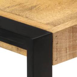 Berkfield Home Side Cabinet 120x30x75 cm Solid Mango Wood in Brown - Size: 120 x 30 x 75 cm - thumbnail 5