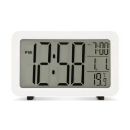 Acctim Harley Superbrite® Modern Digital Alarm Clock in White - thumbnail 2
