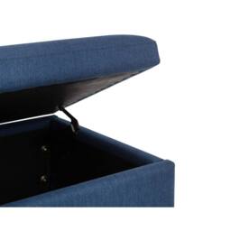 Cheshire Premium Ventura Blanket Box in Blue - thumbnail 8