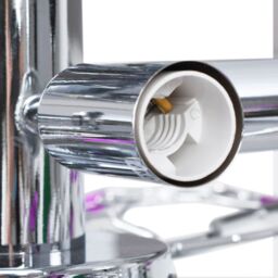 Berkfield Home Ceiling Lamp with Acrylic Crystal Leaf Arms for 5 E14 Bulbs Purple - thumbnail 5