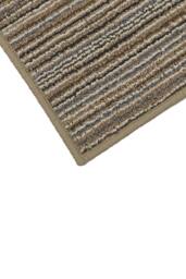 JVL Arona Machine Washable Latex Backed Doormat, 40x60cm, Beige - Size: 40 cm x 60 cm - thumbnail 4