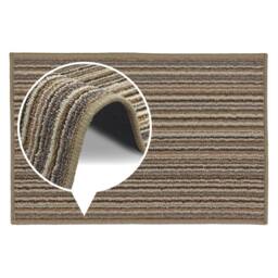 JVL Arona Machine Washable Latex Backed Doormat, 40x60cm, Beige - Size: 40 cm x 60 cm - thumbnail 8