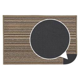 JVL Arona Machine Washable Latex Backed Doormat, 40x60cm, Beige - Size: 40 cm x 60 cm - thumbnail 7