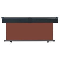 Berkfield Home Stylish Balcony Side Awning 170x250 cm Brown - thumbnail 4
