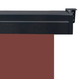 Berkfield Home Stylish Balcony Side Awning 170x250 cm Brown - thumbnail 7