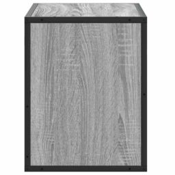 Berkfield Home TV Cabinet Grey Sonoma 60x31x39.5 cm Engineered Wood & Metal - thumbnail 5