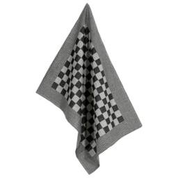 Berkfield Home Soft 50 Piece Towel Set Black & White Cotton - thumbnail 8