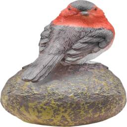 SPETLEK Garden Robin Bird Ornament On Perched B Sculpture Robin - thumbnail 4