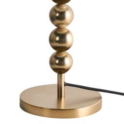 Wyld and Coco Brass Plated Iron Table Lamp Mid Century Modern Light Coloured in Bronze - thumbnail 6