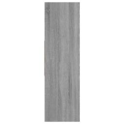 Berkfield Home Book Cabinet Grey Sonoma 97.5x29.5x100 cm Engineered Wood - thumbnail 5