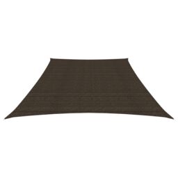 Berkfield Home Sunshade Sail 160 g/m ² Brown 3/4x2 m HDPE - thumbnail 2