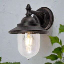 CGC Lighting 'Ryder' Antique Bronze Fisherman Lantern Wall Light - thumbnail 6