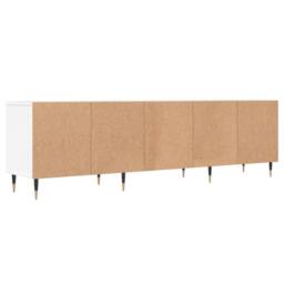 Berkfield Home TV Cabinet White 150x30x44.5 cm Engineered Wood - thumbnail 8