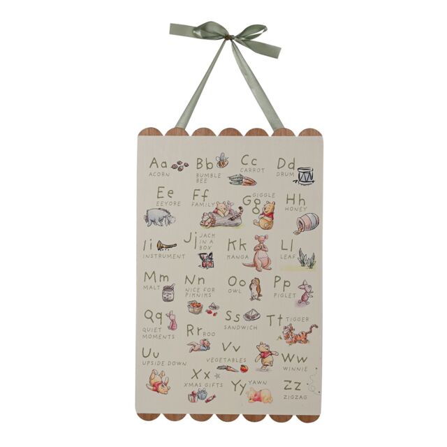Disney Winnie The Pooh Alphabet Plaque - image 1