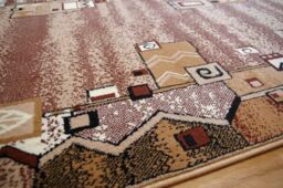 RugsX Bcf Szlaczek Runner in Beige - Size: 90 cm x 360 cm - thumbnail 3
